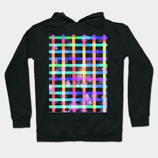 Neon Checkers Hoodie
